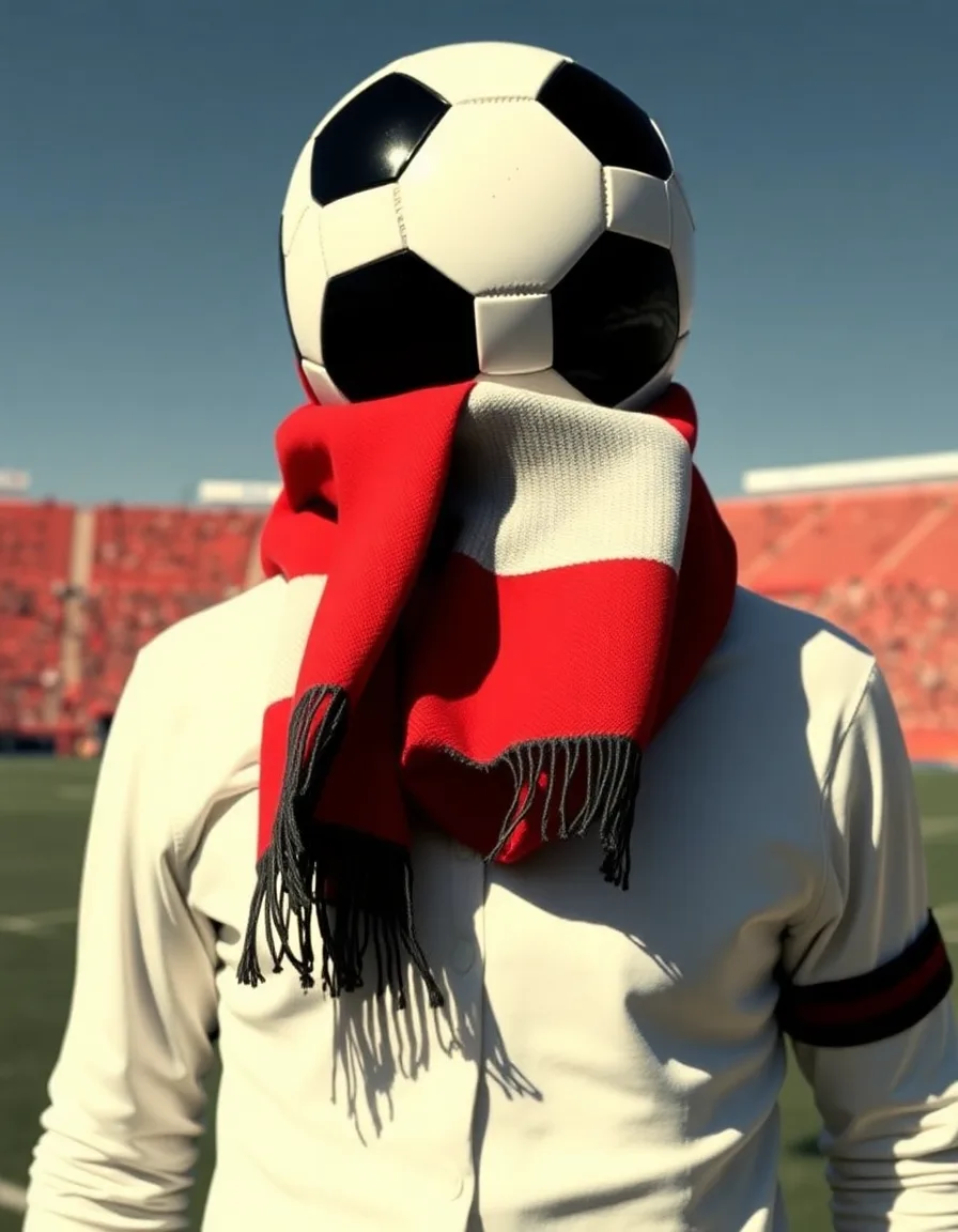 The fooball scarf in the scarf | mood image