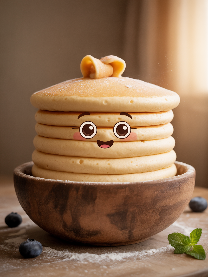 Der lebende Pfannkuchen Schal | Designvariante 3