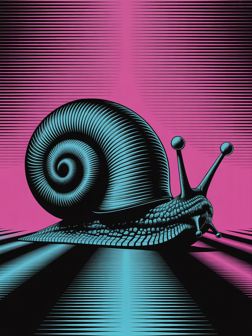 The Disco snail scarf | mood image
