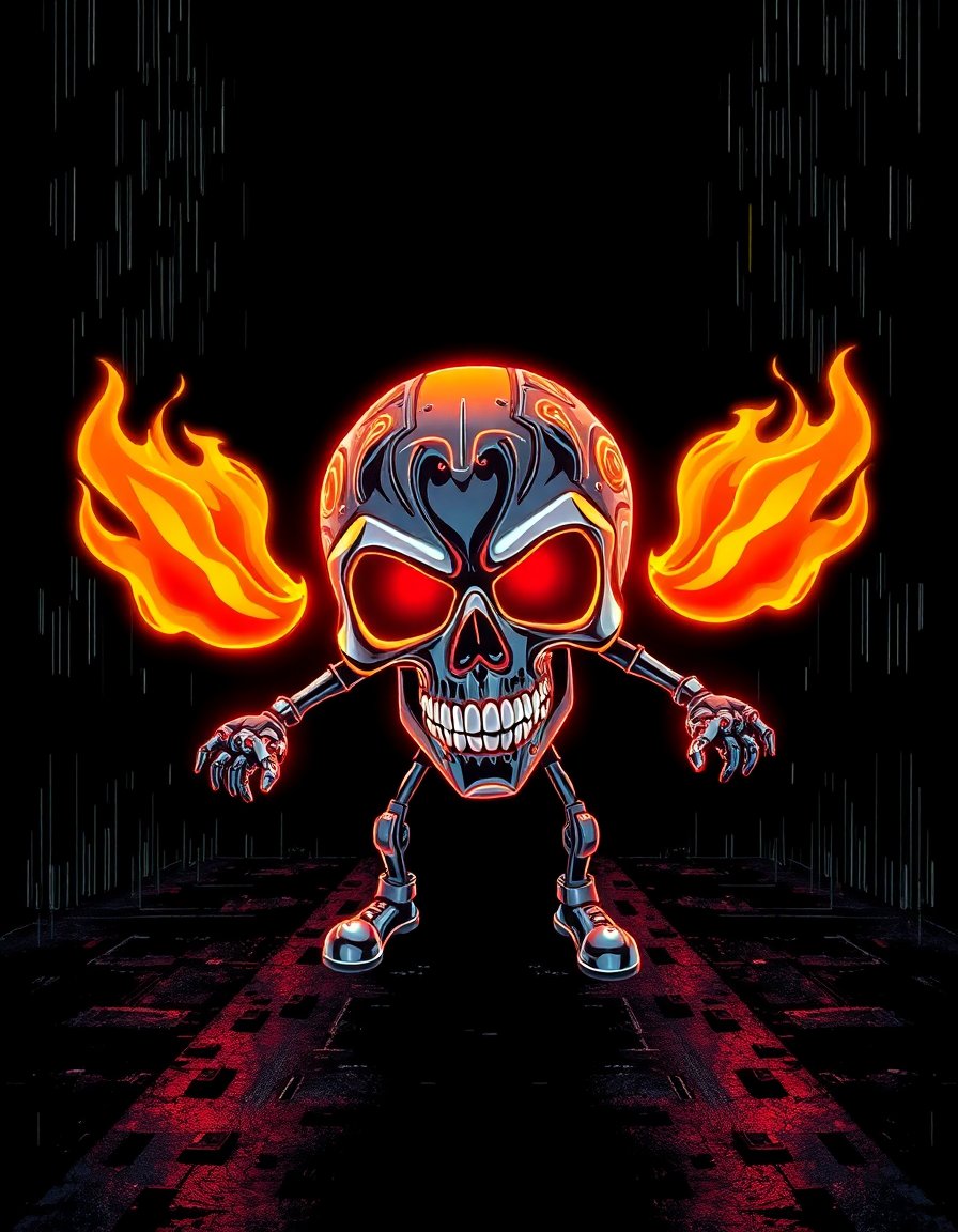 Der Totenkopf Schauspieler Schal | Designvariante 2