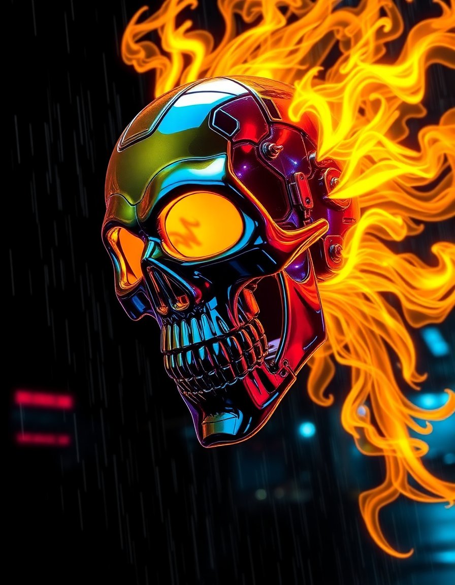 The skull actor scarf | mood image