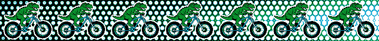The T-Rex fatbike scarf | knitted scarf design