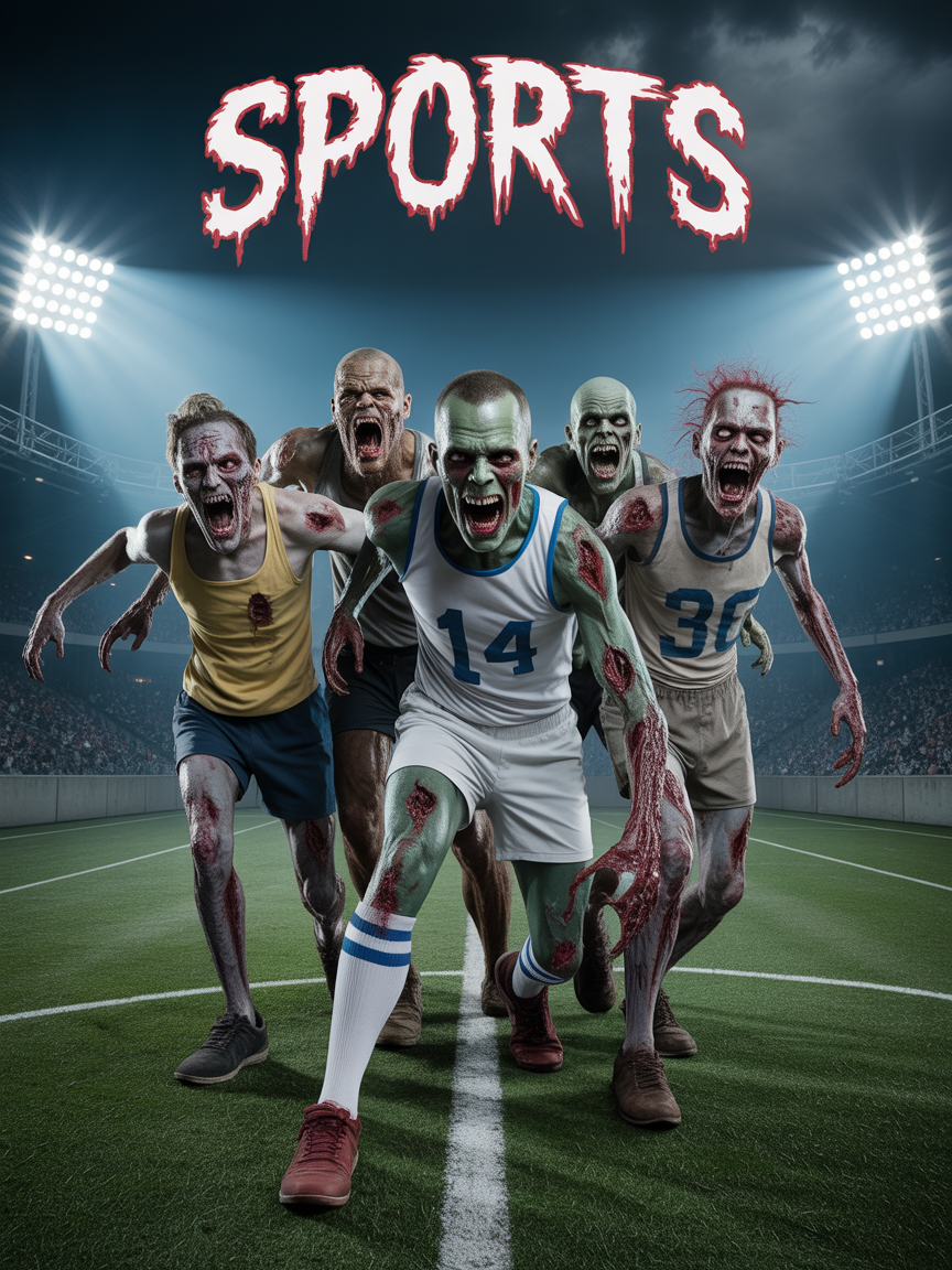 Football scarf Fifa Zombies | design variant 2