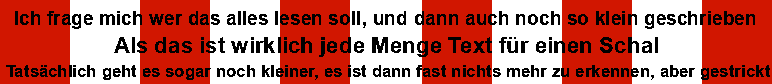 Football scarf with a lot of text | knitted scarf design