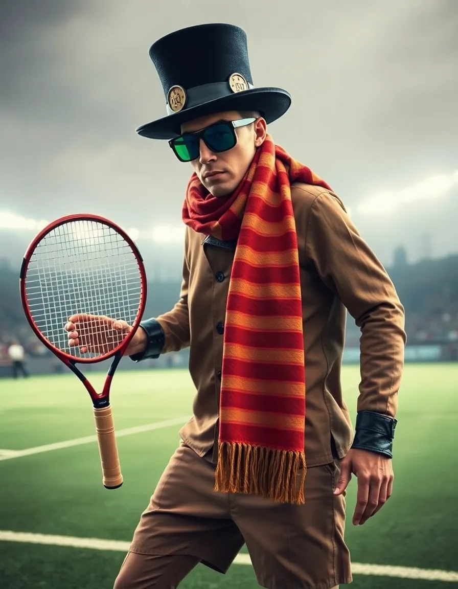 Fanschal Tennis | Designvariante 3