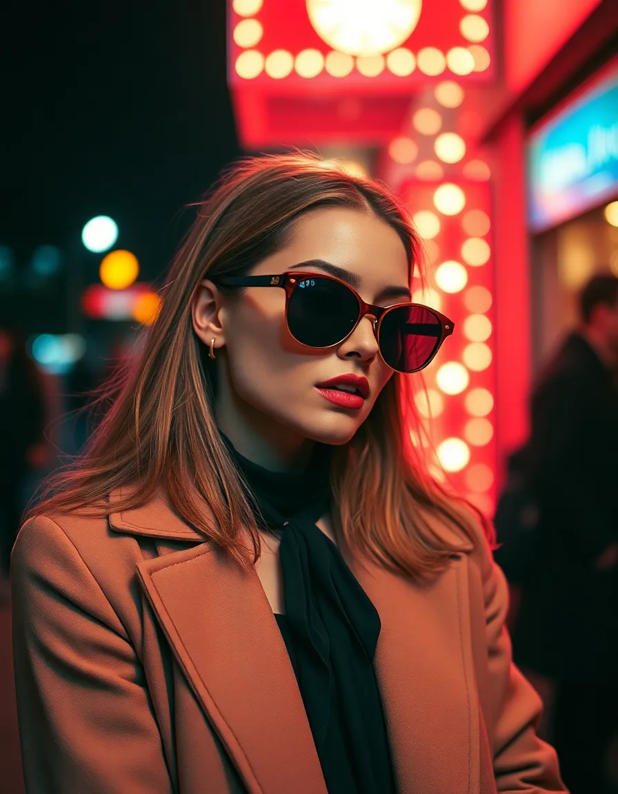 Fashionista auf dem Schal | Designvariante 2