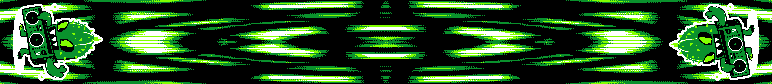 Glowing cactus monster with boombox | knitted scarf design