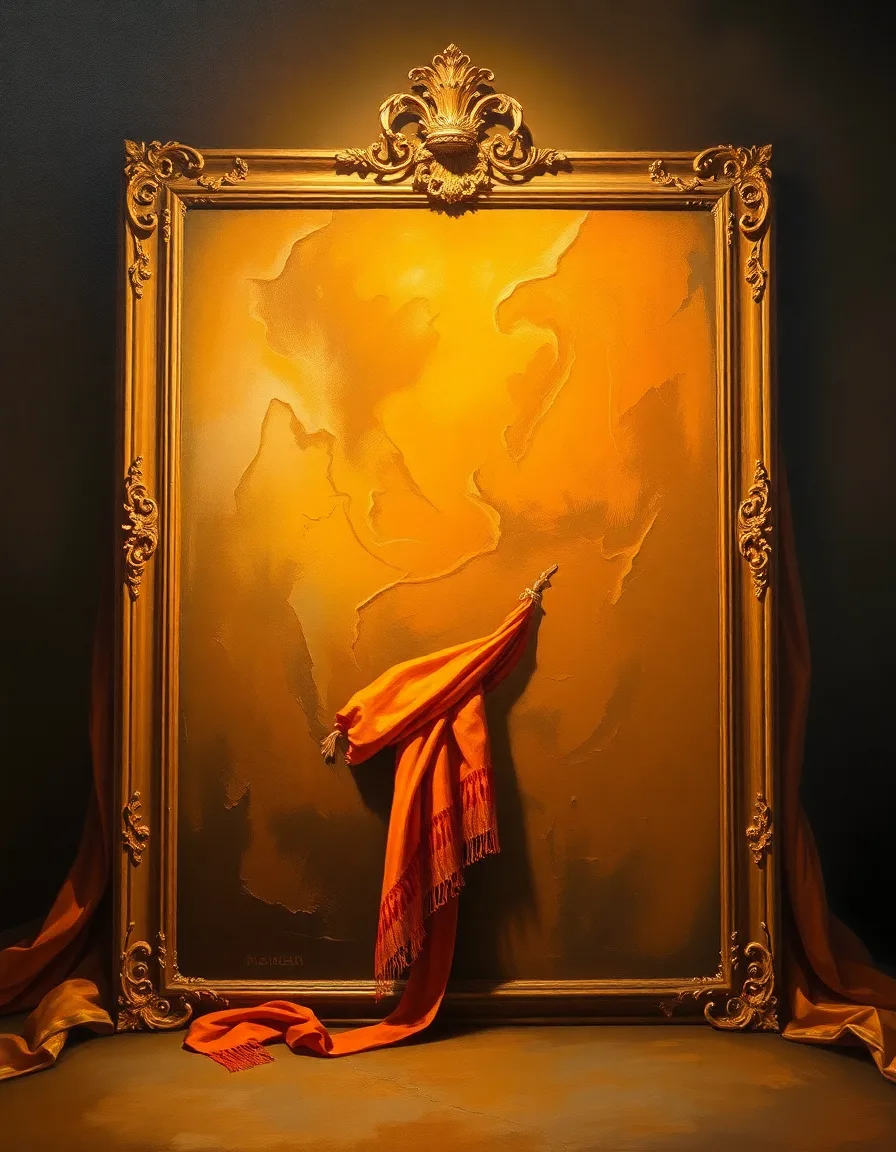Orange Fever Schal-Design | Designvariante 2