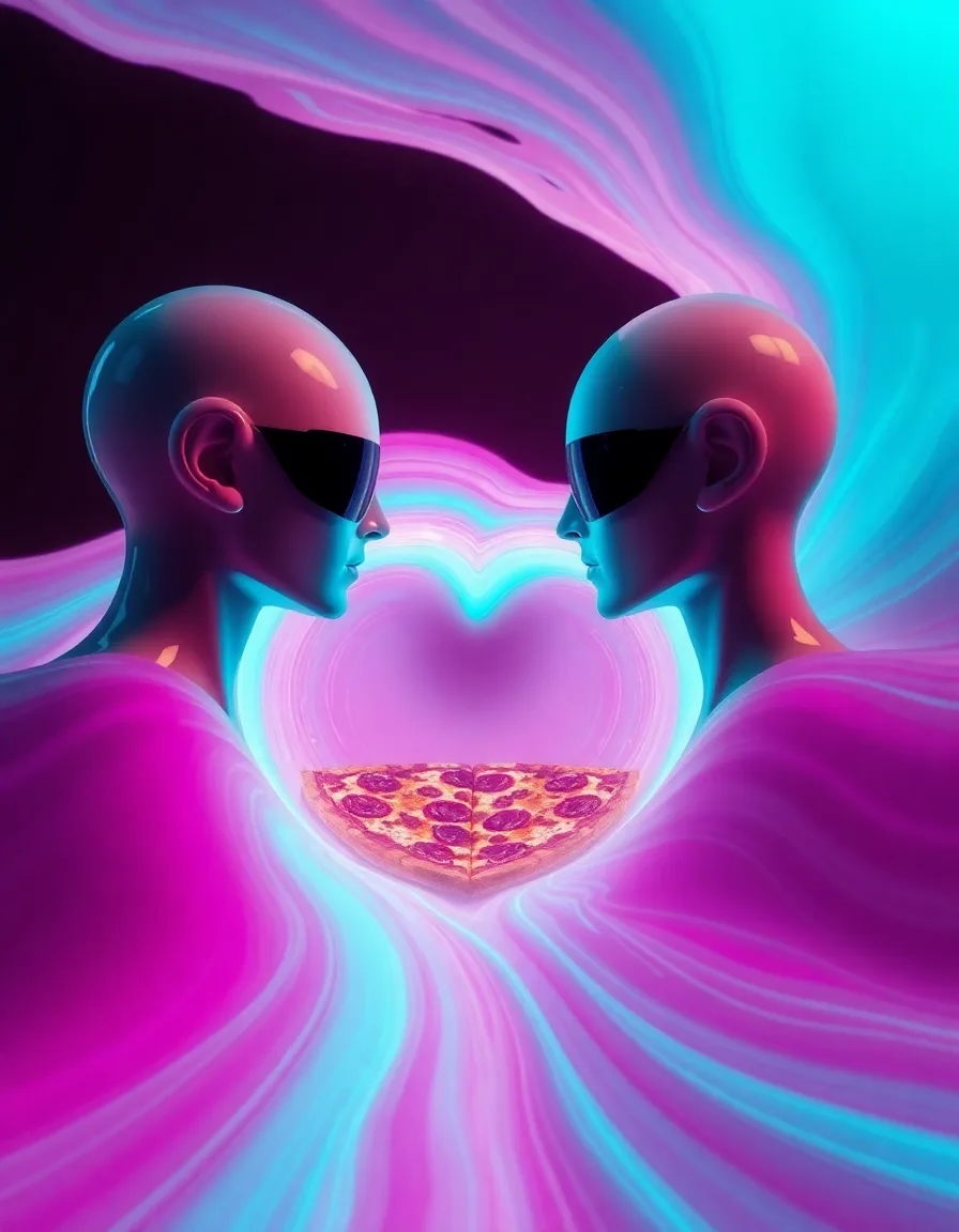 Pizza on fire - the scarf! | mood image