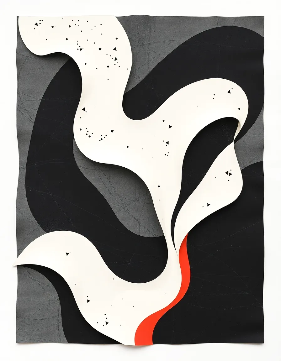 Scarf black swan | mood image