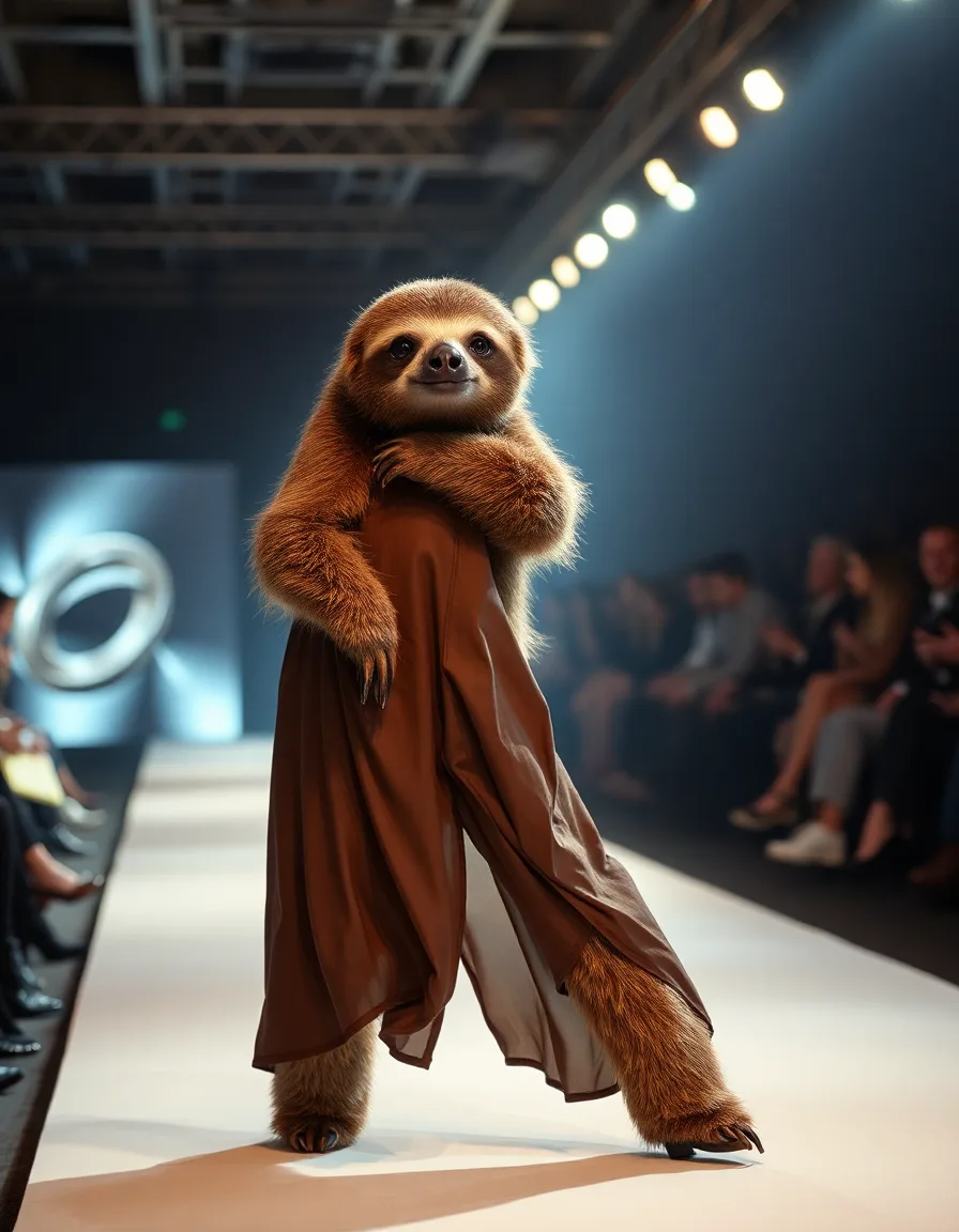 Und dann das Faultier so: YEAH | Designvariante 2