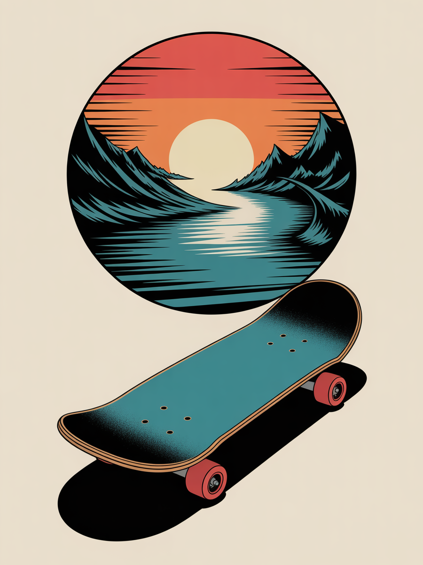 Vignette skate lurch | mood image