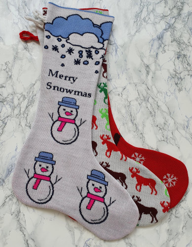 Three christmas stockings