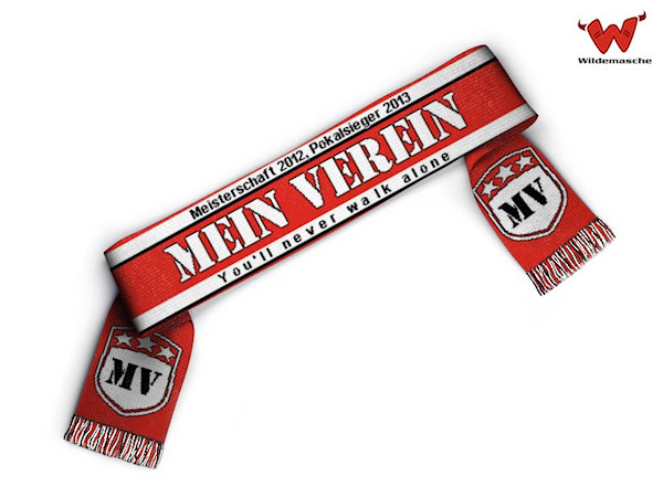 Soccer team scarf