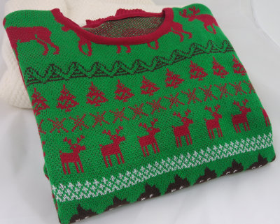 custom knit ugly christmas sweater