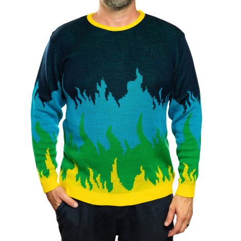 Knitted ugly sweater