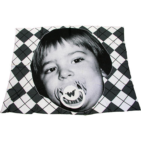 4 color Knitted blanket