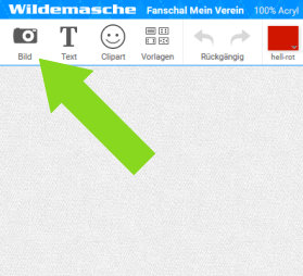 Football scarf upload logo or image
