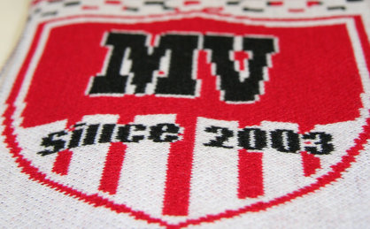 Fanschal gestrickt