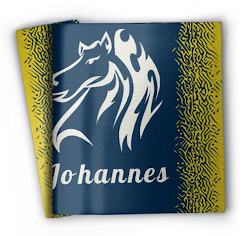 Kinderdecke mit Name und Clipart Kinderdecke mit Name und Clipart