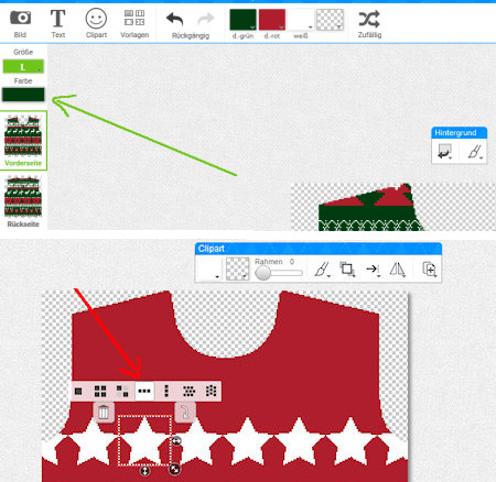 Weihnachtspullover Design Motiv wiederholen Weihnachtspullover Design Motiv wiederholen