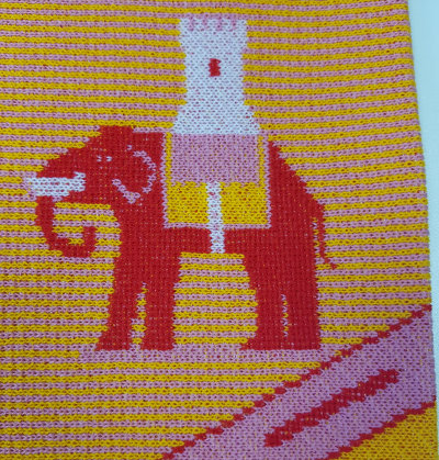 Elefant strick muster Jacquard Elefant strick muster Jacquard