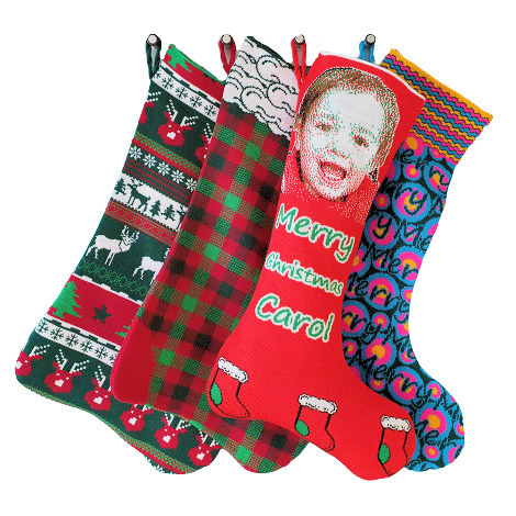 Nikolausstiefel gestrickt