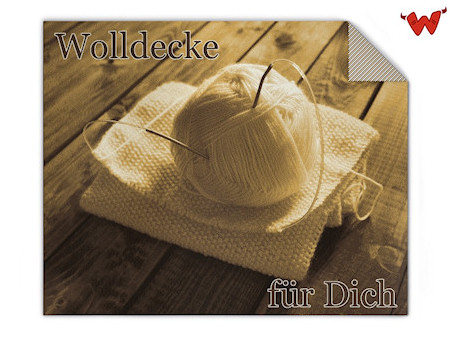 Wolldecke mit Nadel Wolldecke mit Nadel