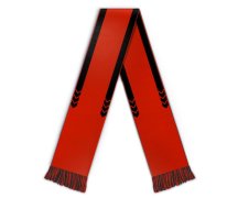 Soccer scarf mls black bars 