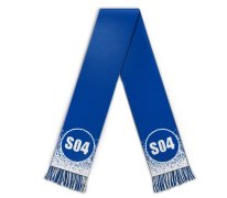Football scarf blue white merchandise 