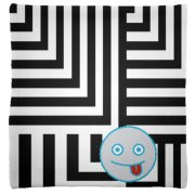 Pillow cover art smile 