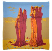 Monument pillow cover 