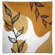 Modern Boho Style Strickbezug Kissen 
