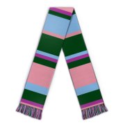 Knitscarf colorful stripes 
