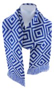 Maxi football scarf rhomb 