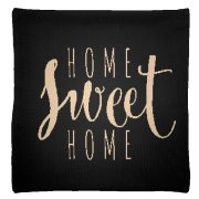 Kissen Strickbezug Home Sweet Home 