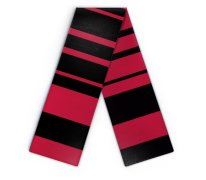 Design scarf with stripes 