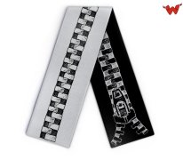 Knit scarf zipper 