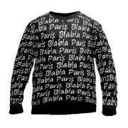 Intarsia Knit Sweater Blabla Paris 