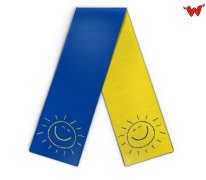 Design kids scarf with bright sun 
