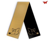 Wool kids scarf fox 