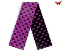 Design scarf with skulls 