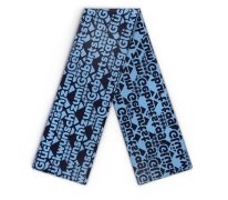 Scarf with text 