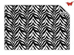 Knit blanket zebra 