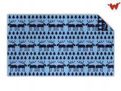 Kids Knit blanket reindeer 