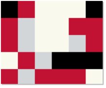Decke 4-farb Pixel gross 
