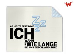 Babydecke Spruch 