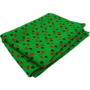 Kids Knit blanket 4-color allover pattern 