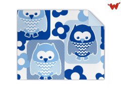 Babyblanket Owls organic cotton 
