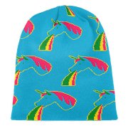 Beanie unicorn rainbow 